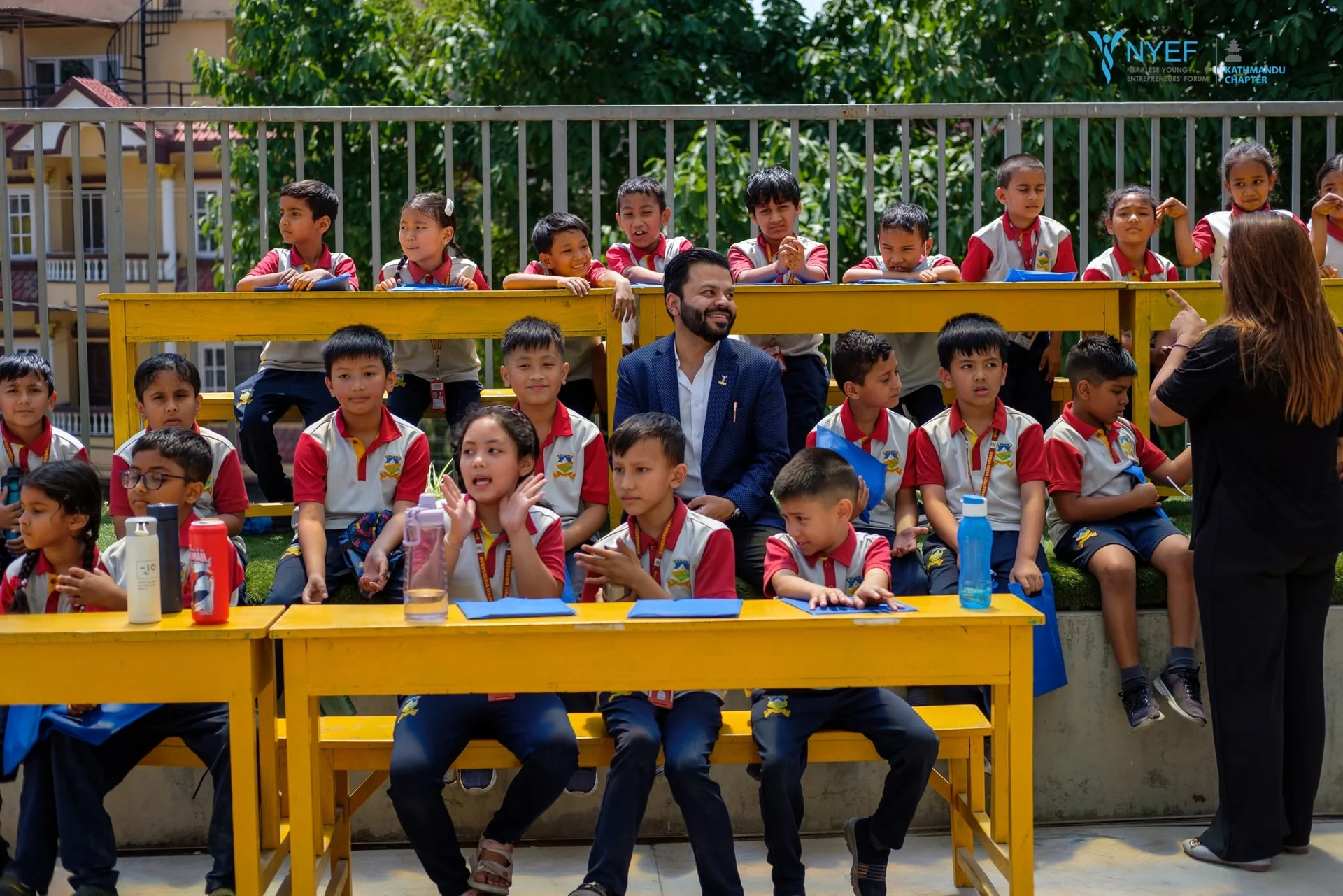 Students involved in education and entrepreneurship activities